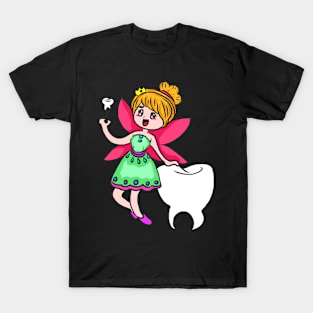 Mardi Gras Tooth Fairy Costume Original Gift T-Shirt